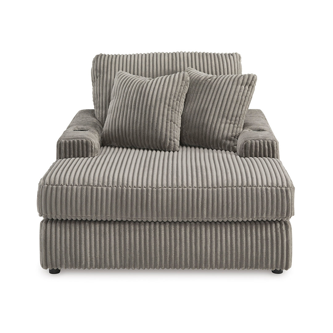 Luxury Lindyn Chaise Lounge - Modern Upholstered Accent Chair for Living Room, Bedroom & Office - Perfect for Relaxing, Reading & Decor