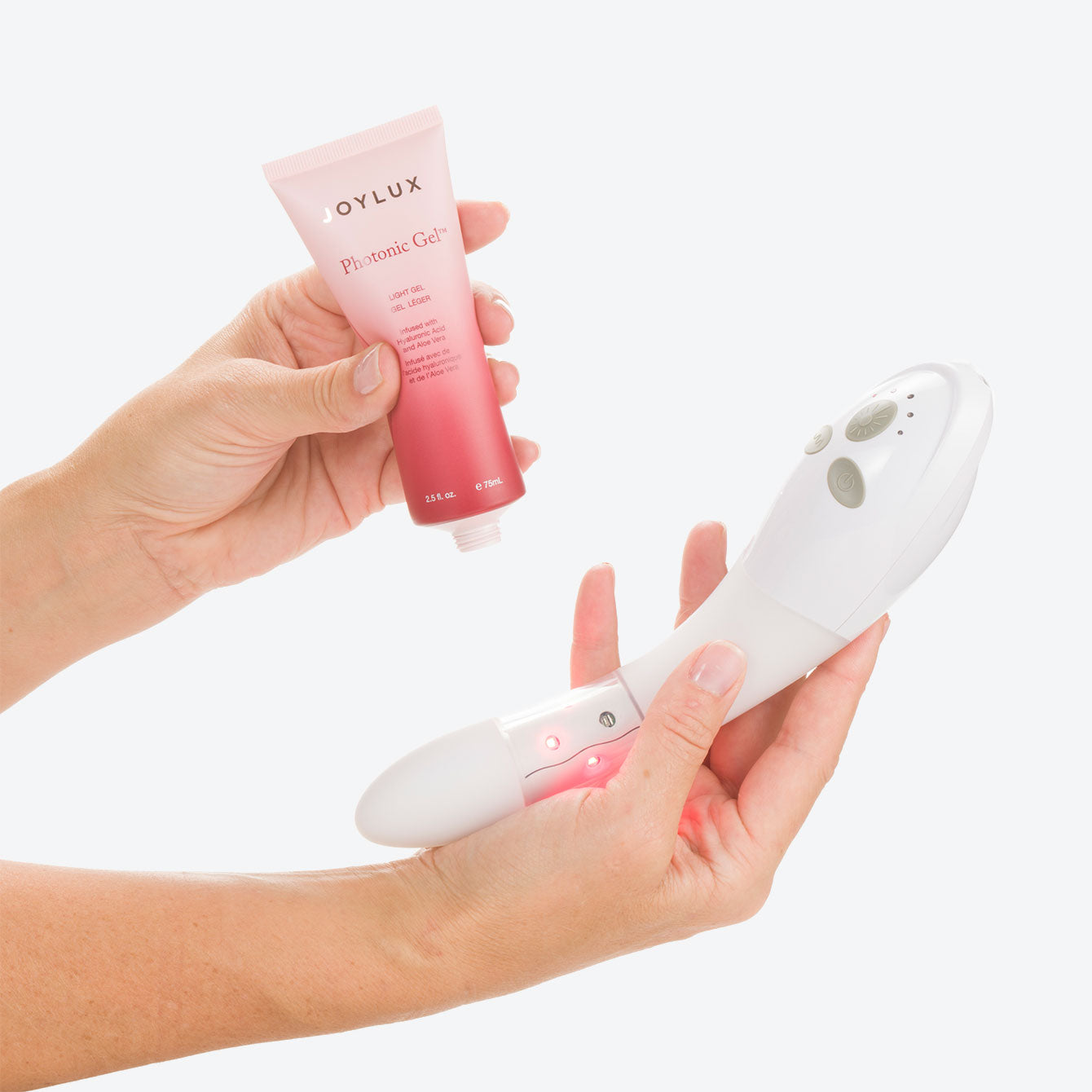 Joylux Photonic Gel - Anti-Aging & Skin Tightening Treatment for Face & Neck - Perfect for Nighttime Skincare Routine & Spa Days