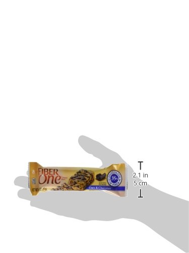 Fiber One Chewy Bars - Oats & Chocolate Flavor (48 Count) | High Fiber Snack for Weight Management, Breakfast On-The-Go & Healthy Office Snacks