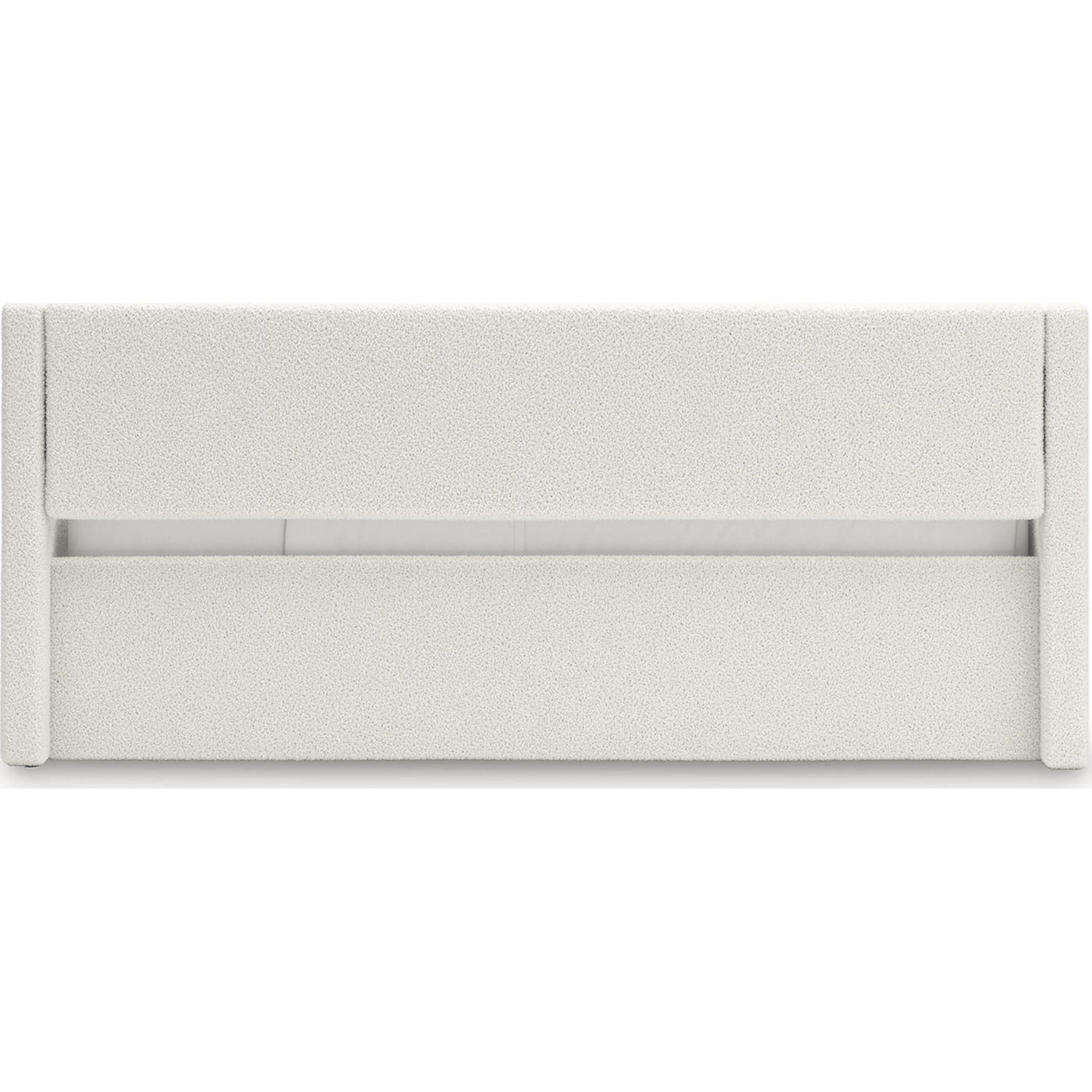 Arloster Daybed in Tan/White - Modern Sofa Bed for Living Room, Guest Room & Small Spaces
