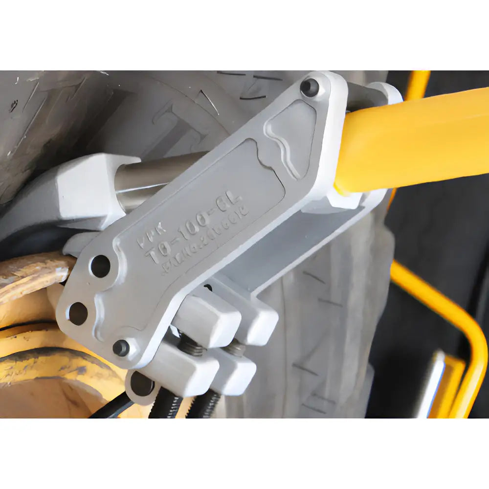 ESCO Giant 10843 Heavy Duty Tire Bead Breaker Kit with 5 Qt Yellow Jackit Metal Air Pump - Professional Automotive Tire Repair Tool for Trucks, ATVs & Farm Equipment