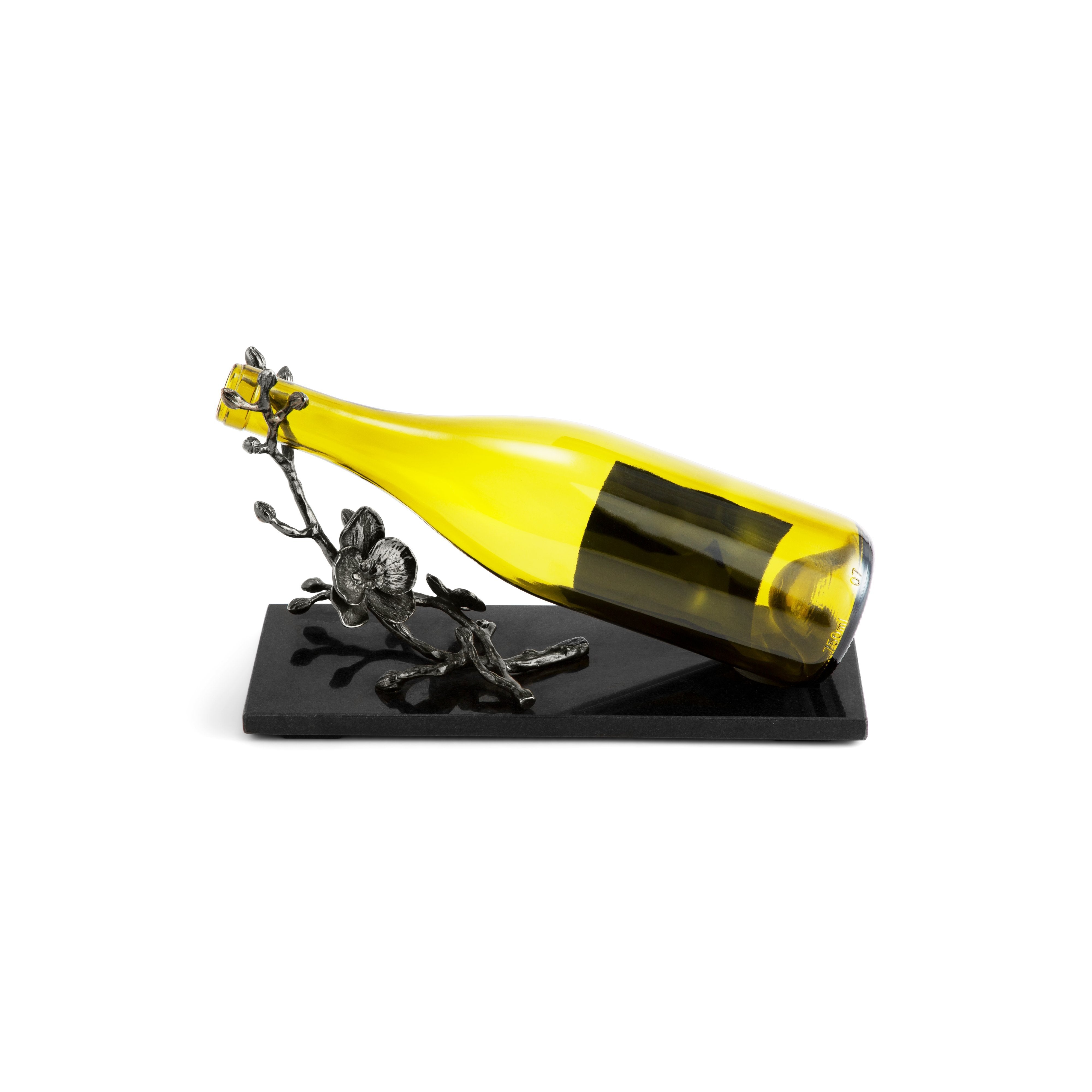Black Orchid Wine Rest - Elegant Wine Glass Holder for Home Bar, Kitchen & Party Decor - Perfect for Wine Lovers & Entertaining Guests