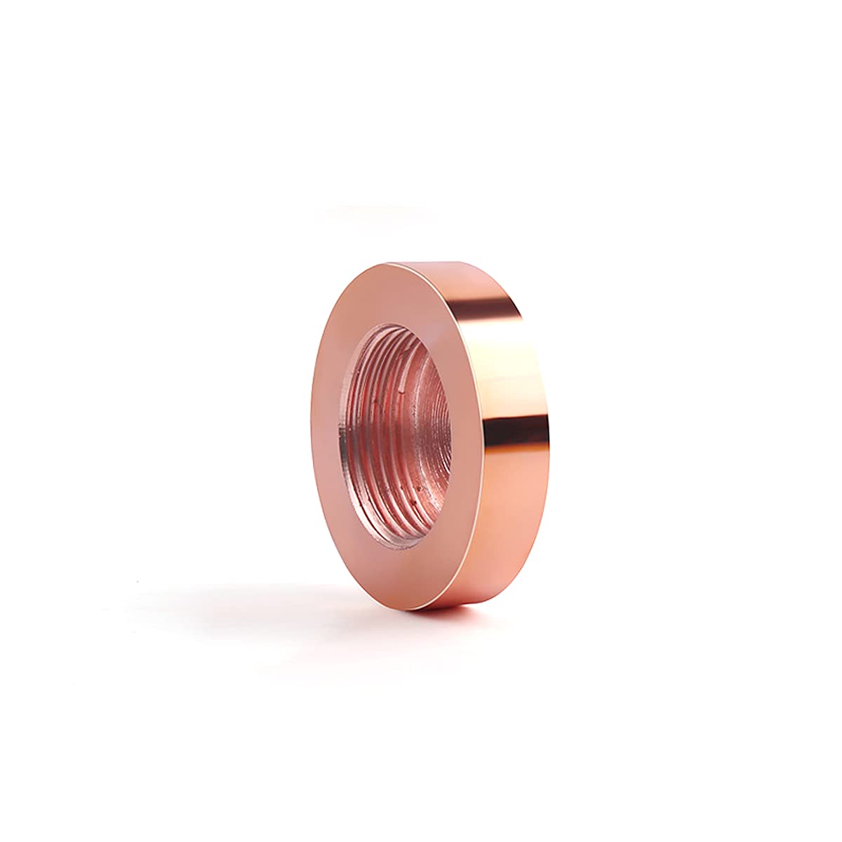 8PCS Rose Gold Mirror Screws - 25mm Pure Copper Decorative Cap Nails for Sign Advertising & Hardware (Perfect for Wall Mirrors, Picture Frames & Home Decor)
