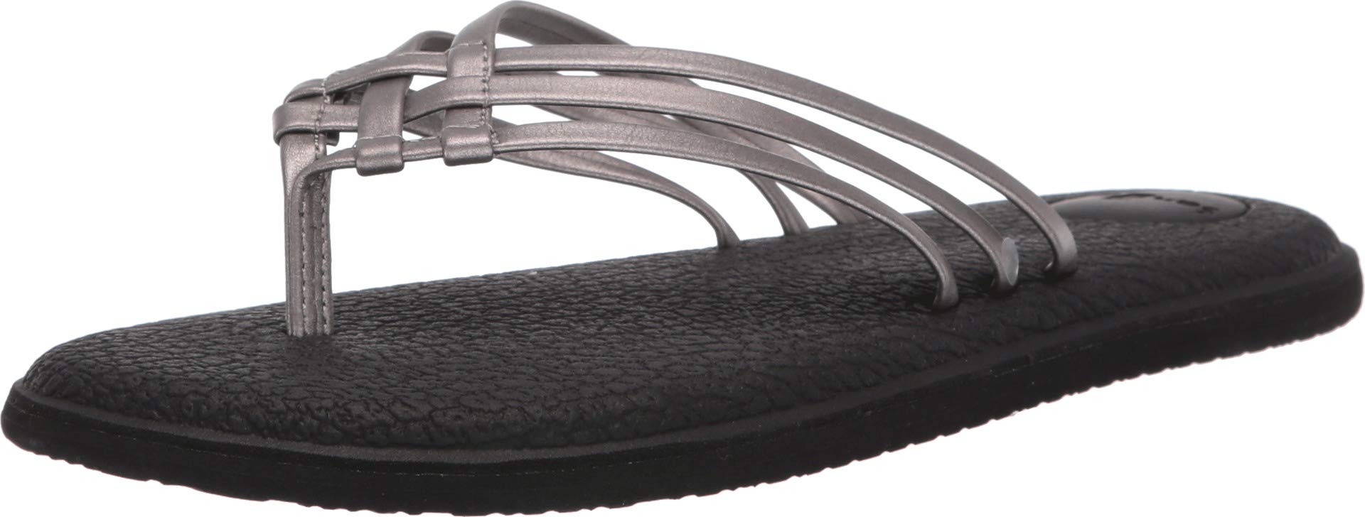 Sanuk Women's Yoga Salty Flip Flops - Comfortable Memory Foam Yoga Sandals for Women | Perfect for Beach, Pool, Yoga & Casual Summer Wear