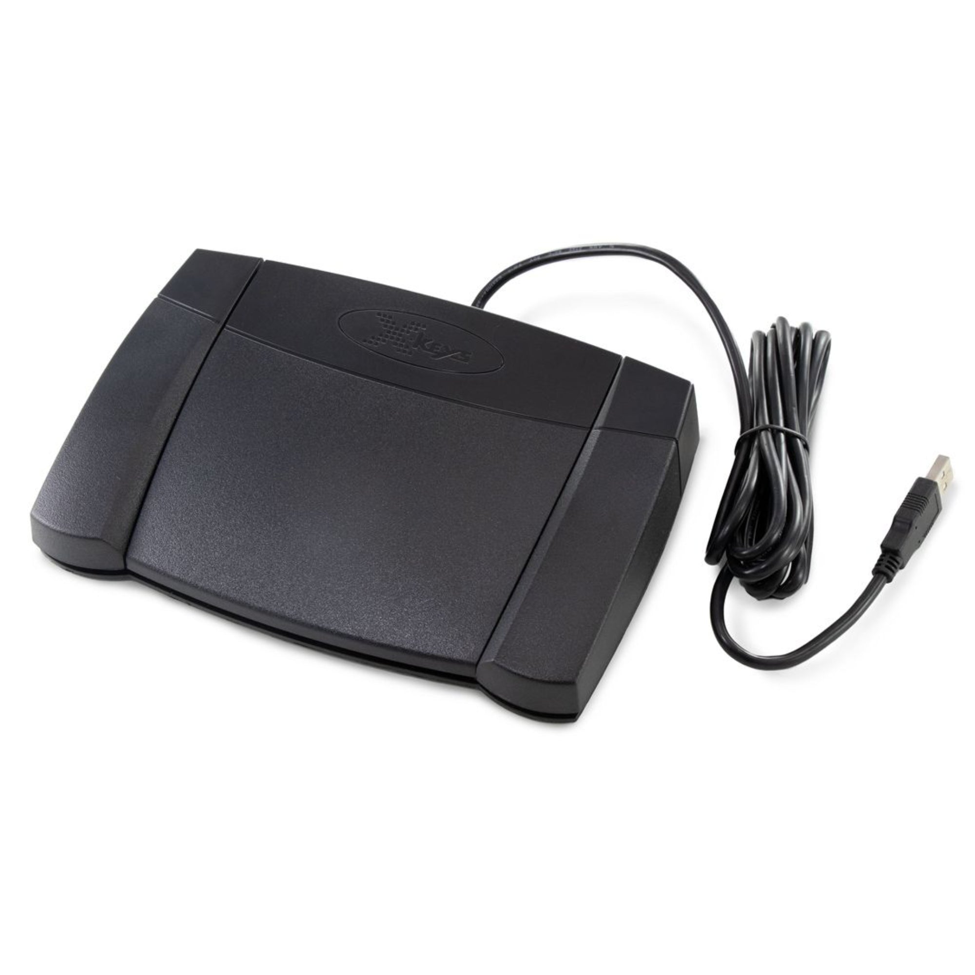 XK 3 Foot Pedal Programmable USB Controller - Customizable Gaming & Office Accessory for PC/Mac - Perfect for Gaming, Video Editing, and Hands-Free Operations