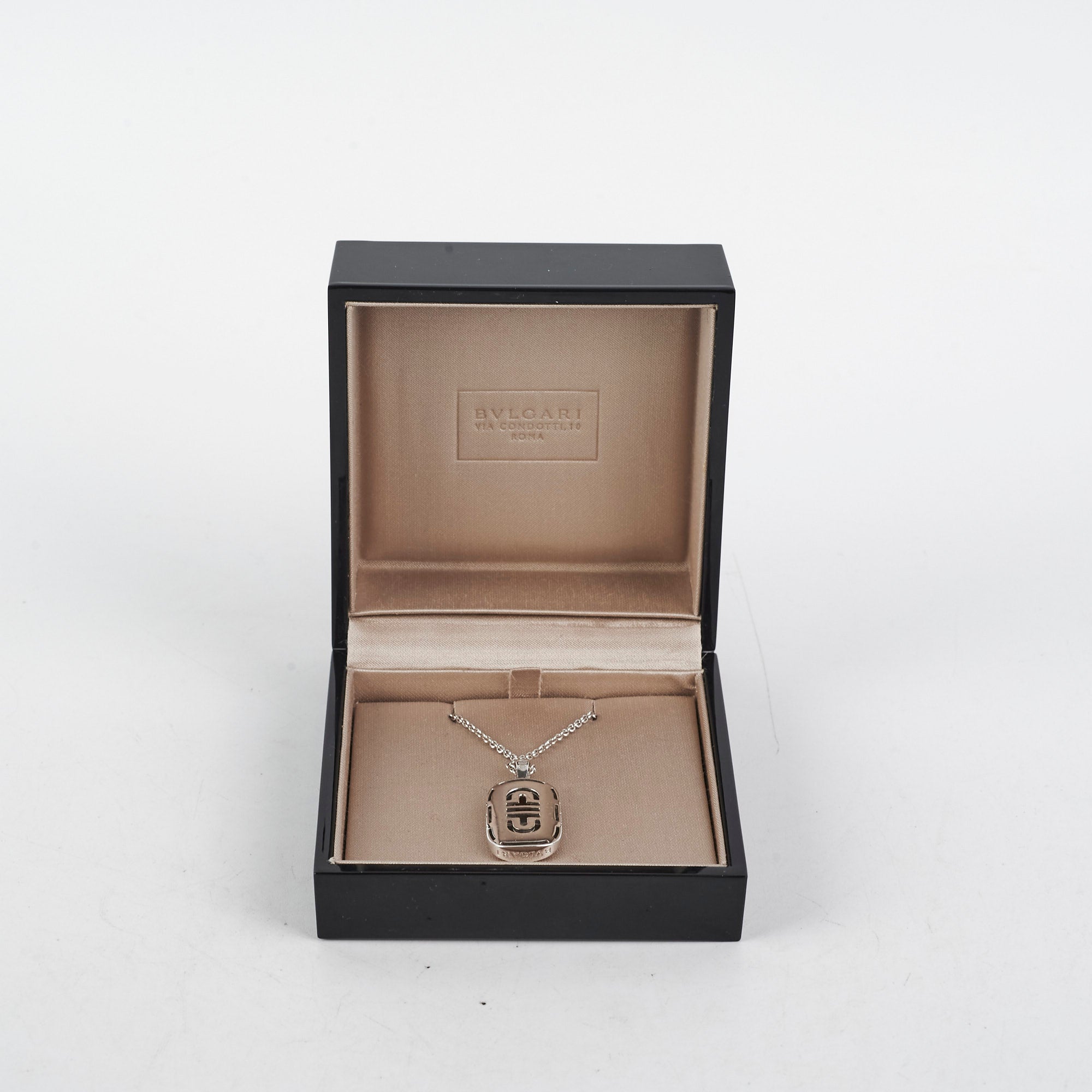 Bvlgari Parentesi 18K White Gold Necklace for Women - Luxury Italian Jewelry Gift for Anniversary, Birthday & Special Occasions