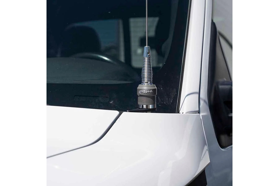 2010-2014 Ford Raptor Heavy Duty Antenna Mount for Rugged Radios - Driver Side Installation - Perfect for Off-Roading & Truck Accessories