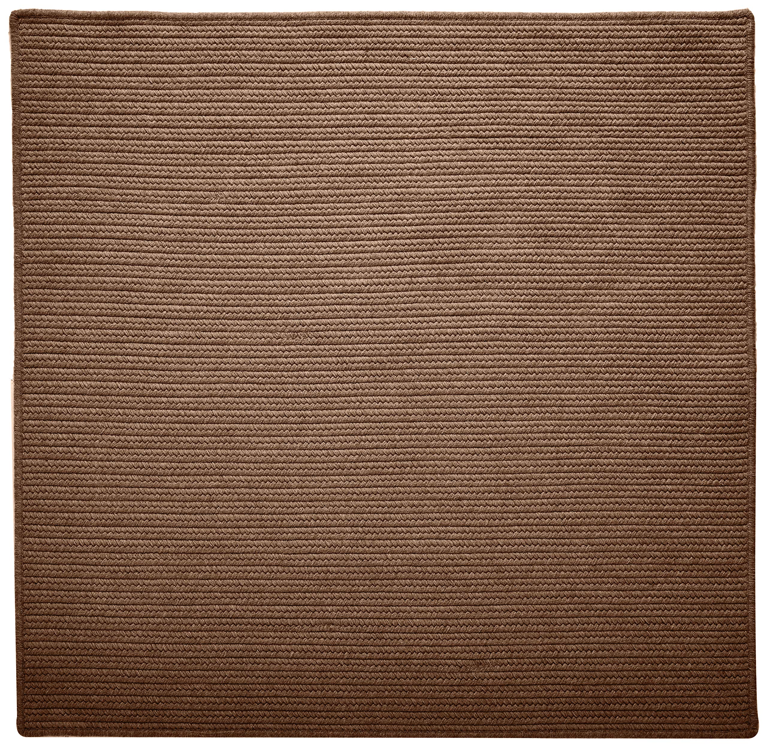 Colonial Mills Westminster 5x5 Bark Area Rug - Soft & Durable Indoor Floor Mat for Living Room, Bedroom, or Office Decor
