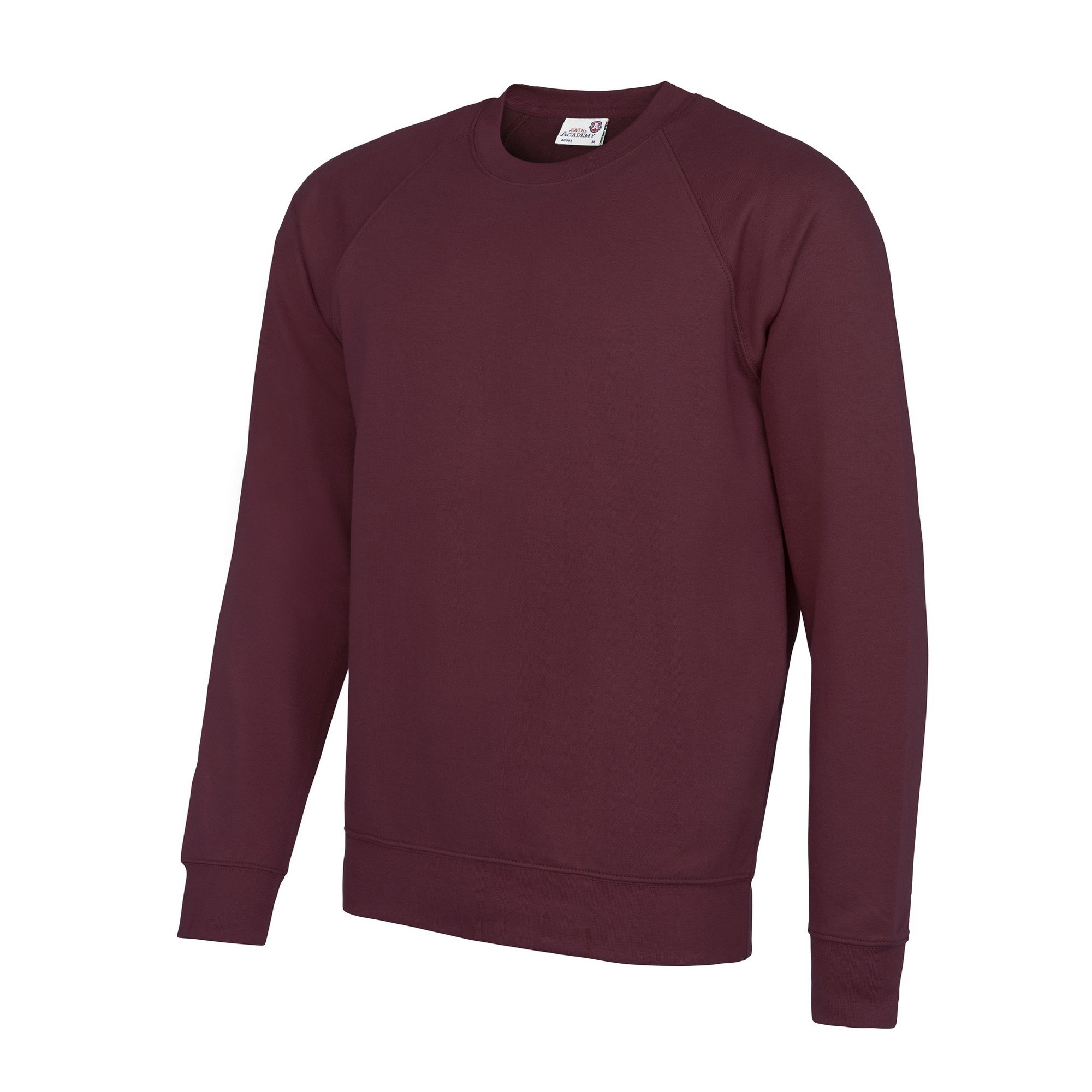 Awdis Academy Kids Crew Neck Raglan Sweatshirt - Comfortable School Uniform for Boys & Girls - Perfect for Class, Sports & Everyday Wear
