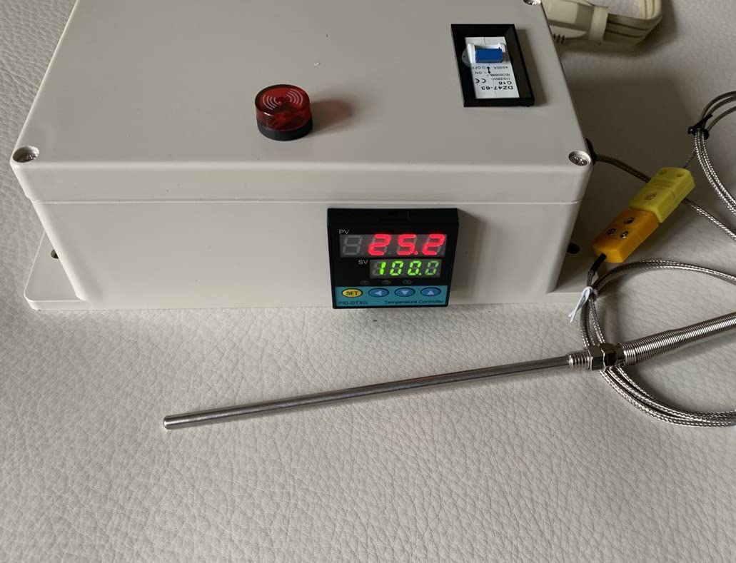 Thermomart Plug & Play PID Temperature Controller Box with SSR Output & 6