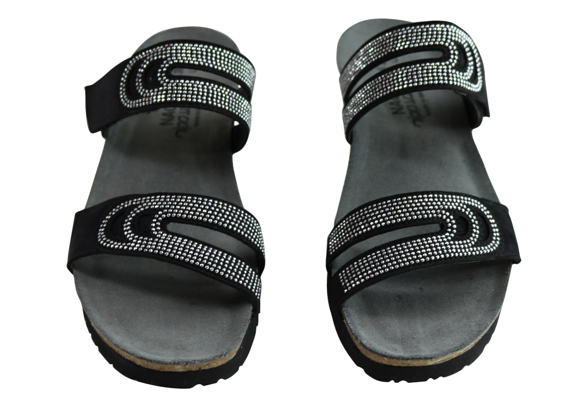 Naot Ainsley Women's Leather Comfortable Cushioned Sandals Slides - Perfect for Summer Walking, Beach Vacation & Casual Outfits