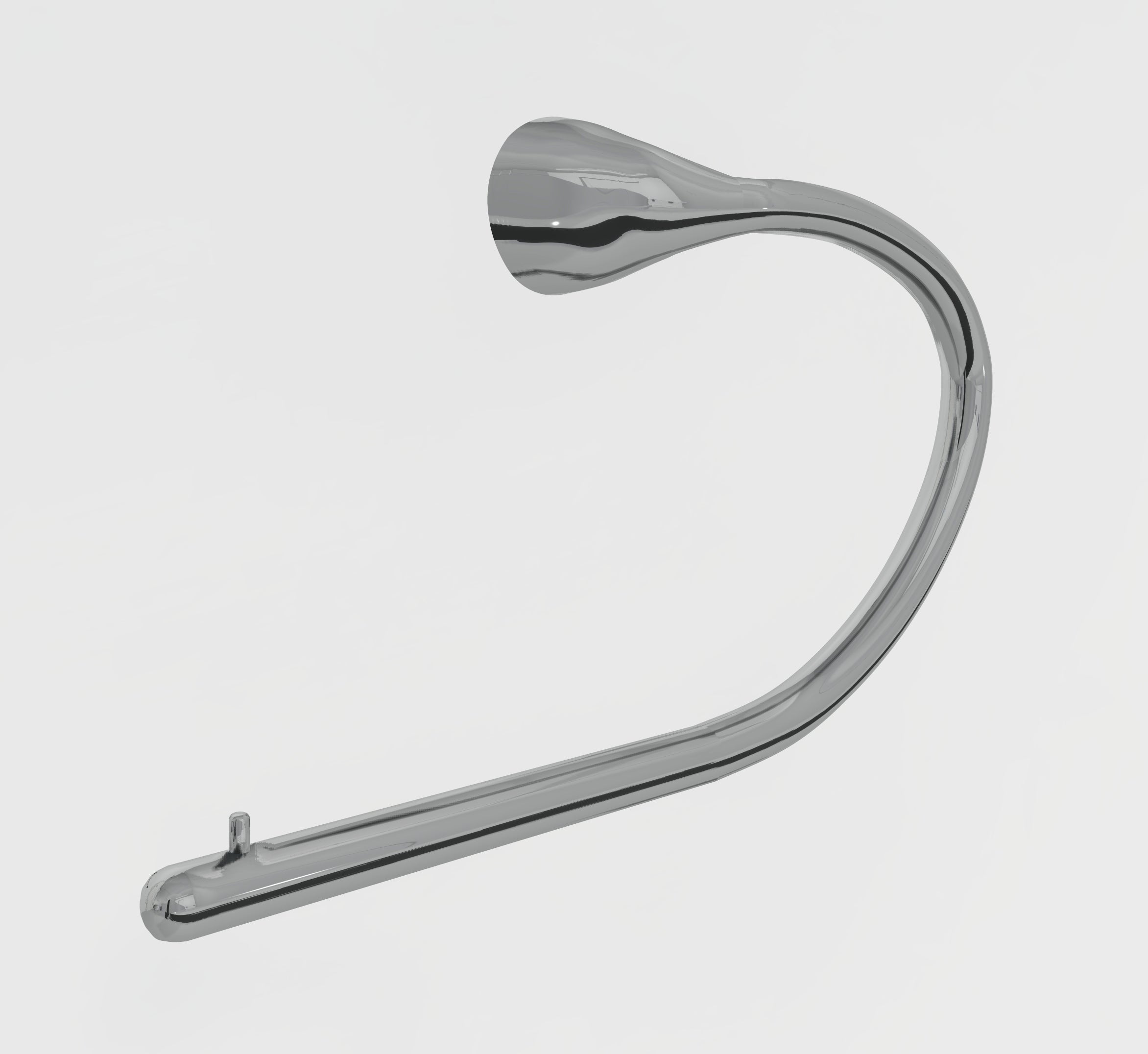 Stainless Steel Toilet Paper Holder - Wall Mounted Bathroom Tissue Roll Dispenser for Home, RV, and Office Use