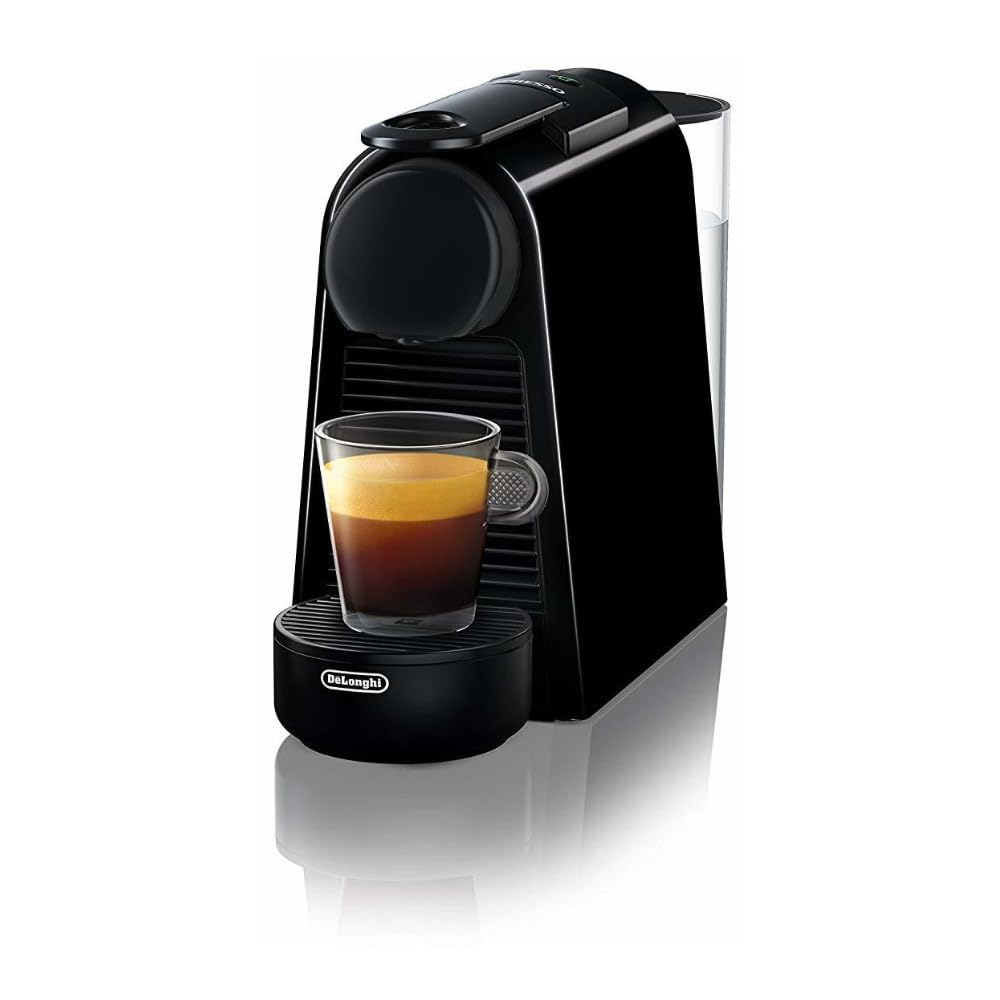 De'Longhi Nespresso Essenza Mini Compact Coffee & Espresso Maker - 19 Bar Pressure, 110ml Capacity, 1150W, Black - Perfect for Home, Office & Small Spaces