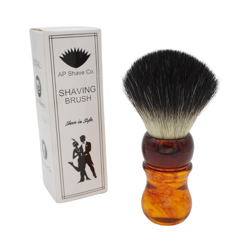26mm Pure Bliss™ SHD Amber Smoke Shaving Brush for Men - Premium Badger Hair Shaving Brush for Wet Shaving, Grooming & Beard Care - Perfect Gift for Father's Day & Birthdays