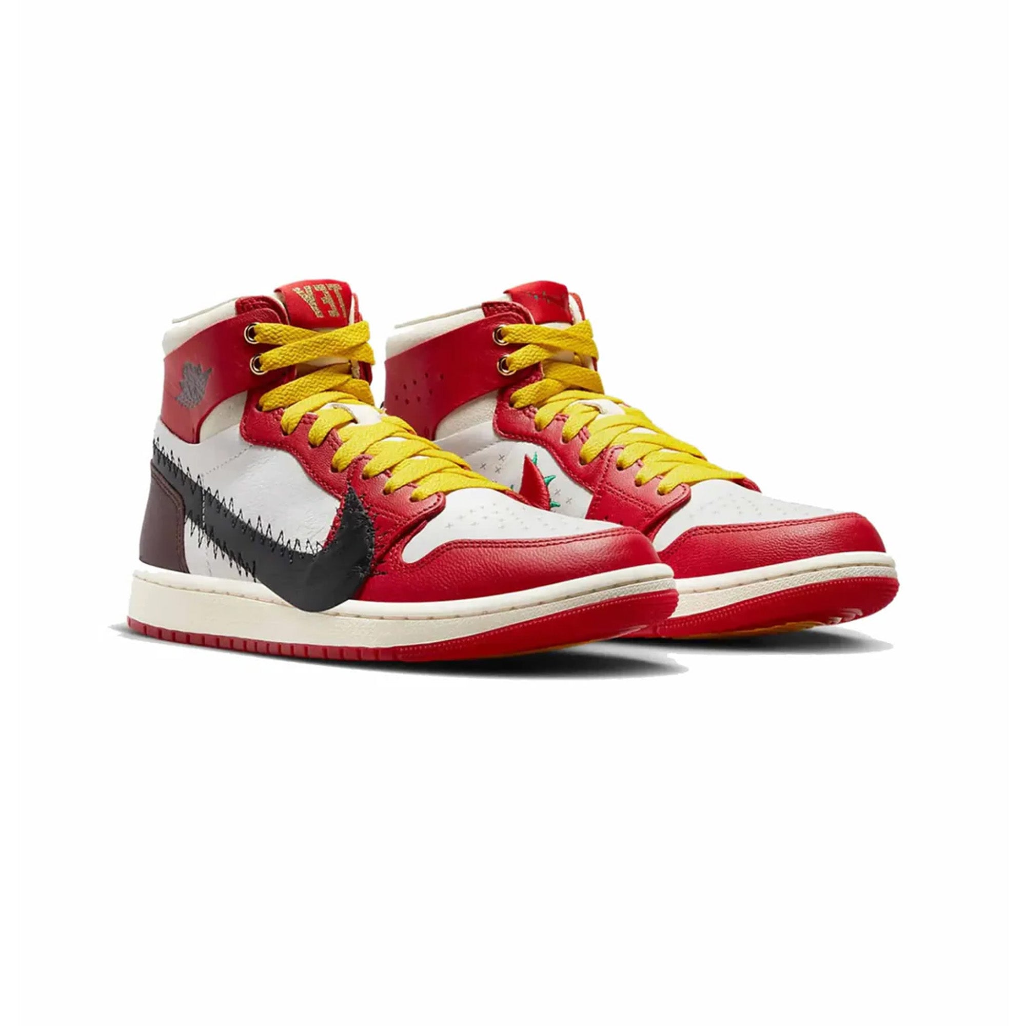 Air Jordan 1 High Zoom Air CMFT 2 'Teyana Taylor A Rose From Harlem' Women's Basketball Shoes 2023 - Comfortable Sneakers for Running, Gym & Streetwear Fashion