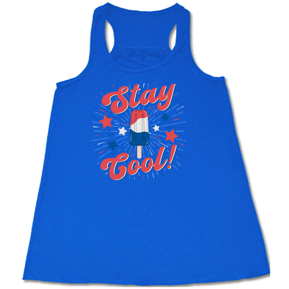 Stay Cool Popsicle Shirt - Fun Summer Graphic Tee for Men & Women - Perfect for Beach, Pool Parties & Casual Outings