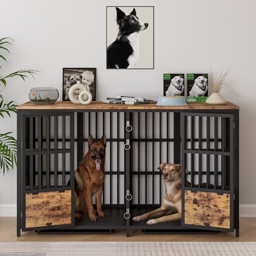 Double Dog Crate