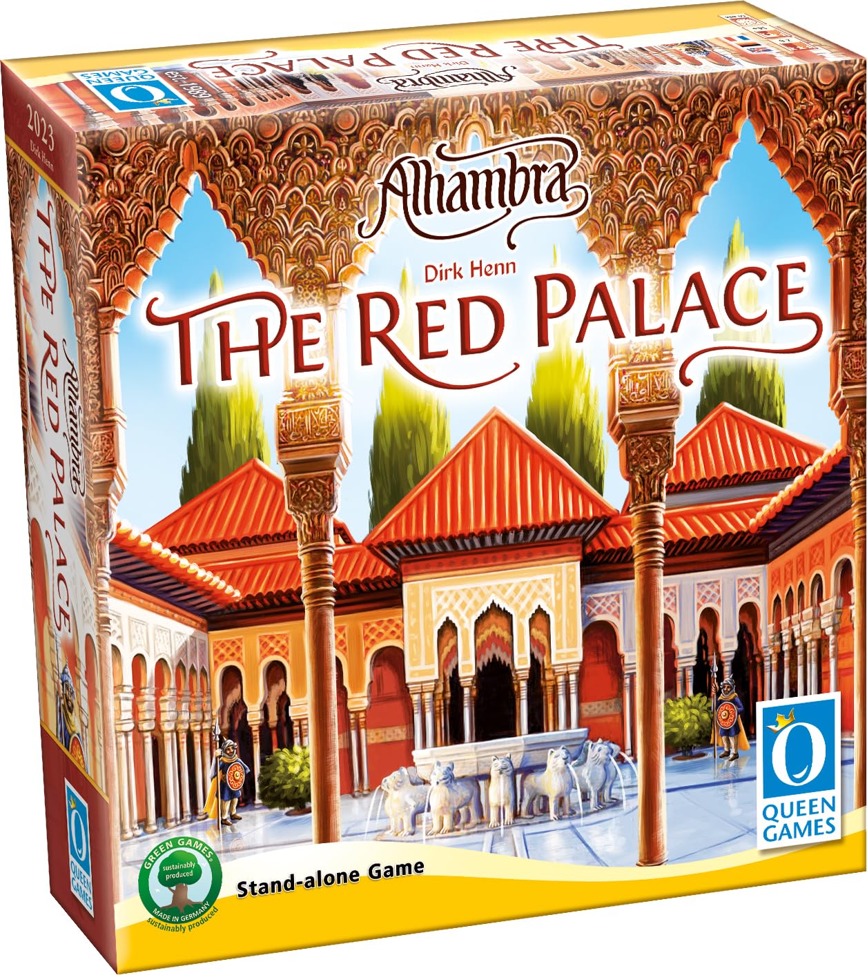 Queen Games - 10773 - Alhambra The Red Palace Board Game | Strategy Tabletop Game for Adults & Families | Perfect for Game Nights & Family Gatherings