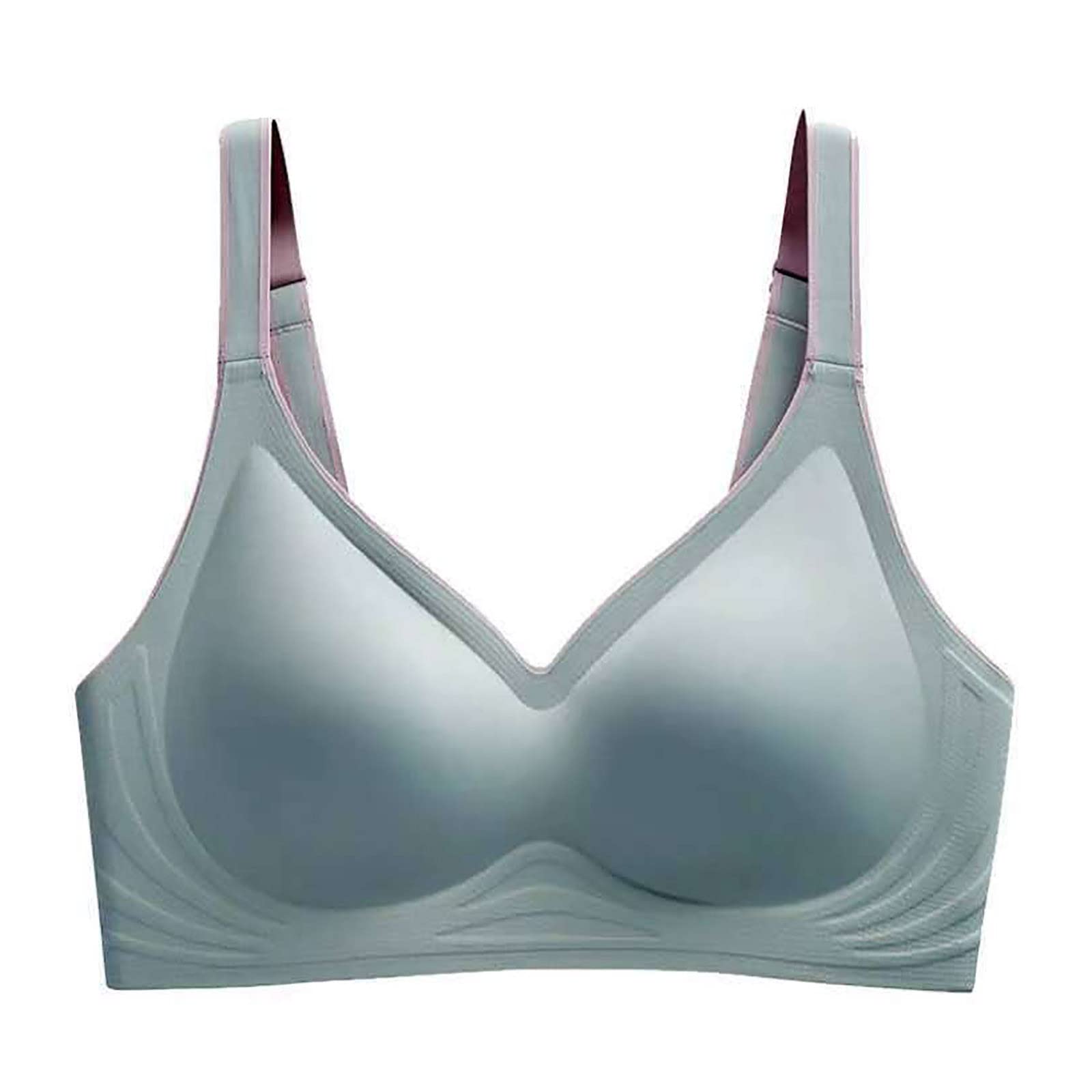 Wireless Push-Up Bralette for Women - Seamless Minimizer Bra No Underwire, Non-Padded Everyday Comfort - Perfect for Yoga, Lounge & Sleepwear