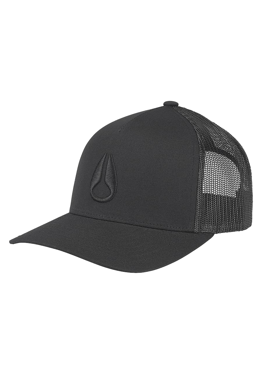 NIXON Iconed Trucker Hat for Men & Women - Adjustable Snapback Baseball Cap for Outdoor, Sports & Casual Wear