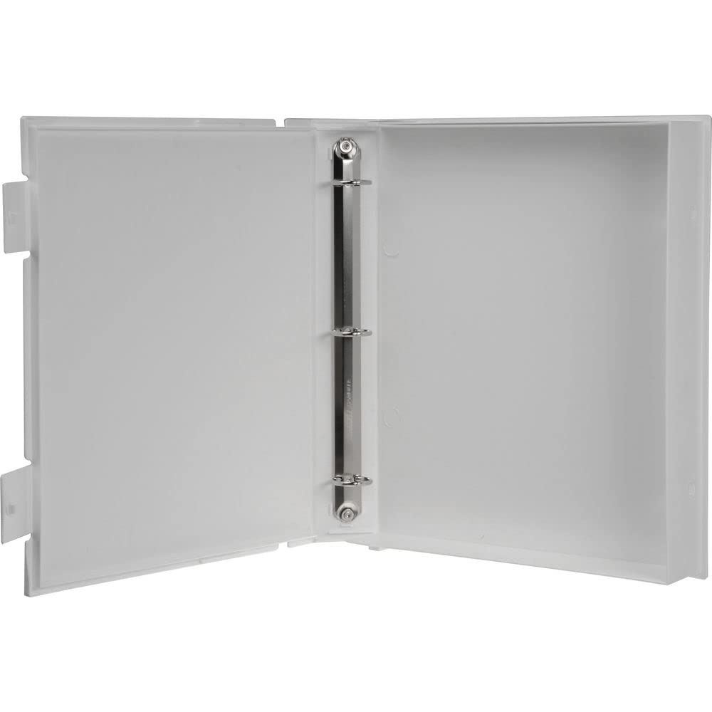 Archival Storage Binder - White | Acid-Free Document Protector for Photos, Certificates & Important Papers | Perfect for Home, Office & School Organization