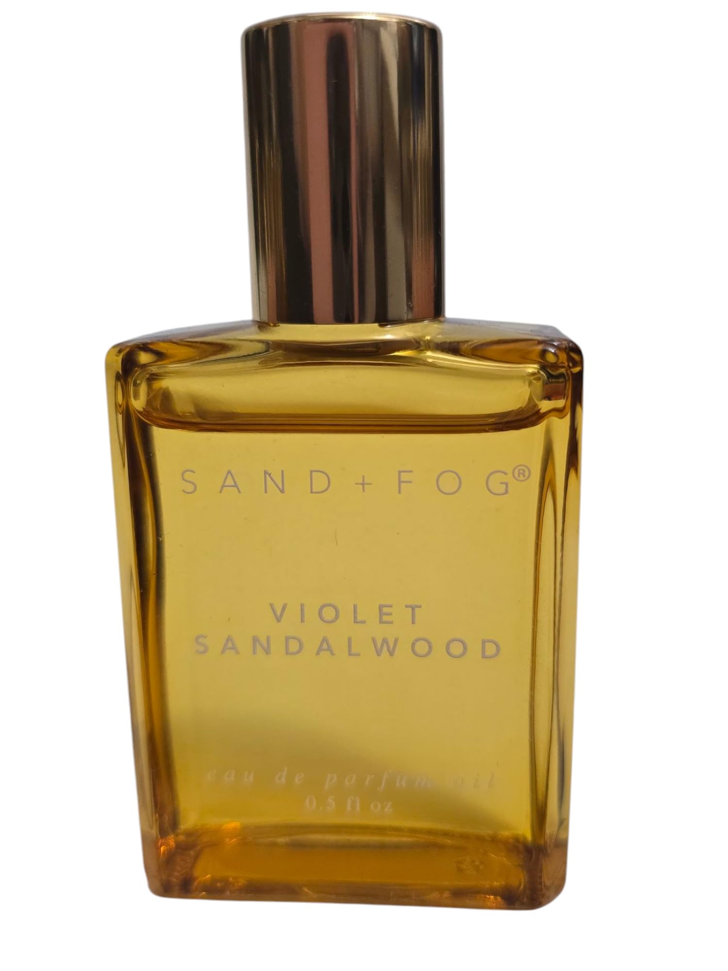 Sand & Fog Violet Sandalwood Perfume Rollerball - 15mL Travel Size with Bergamot, Magnolia & Cedarwood Notes | Unboxed Mini Eau De Parfum Oil for Women | Perfect for On-the-Go Fragrance Touch-Ups, Travel & Everyday Wear
