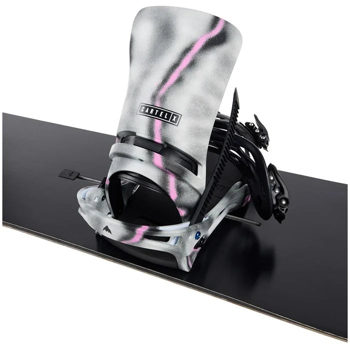 Burton Cartel X Snowboard Bindings 2025 - High-Performance Bindings for All-Mountain & Freestyle Riding - Perfect for Powder, Park & Backcountry Adventures