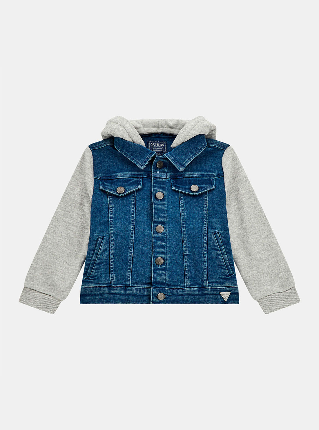 Blue Denim Hooded Jacket for Men & Women - Stylish Casual Outerwear for Everyday Wear | Perfect for Streetwear, Fall Fashion & Outdoor Activities