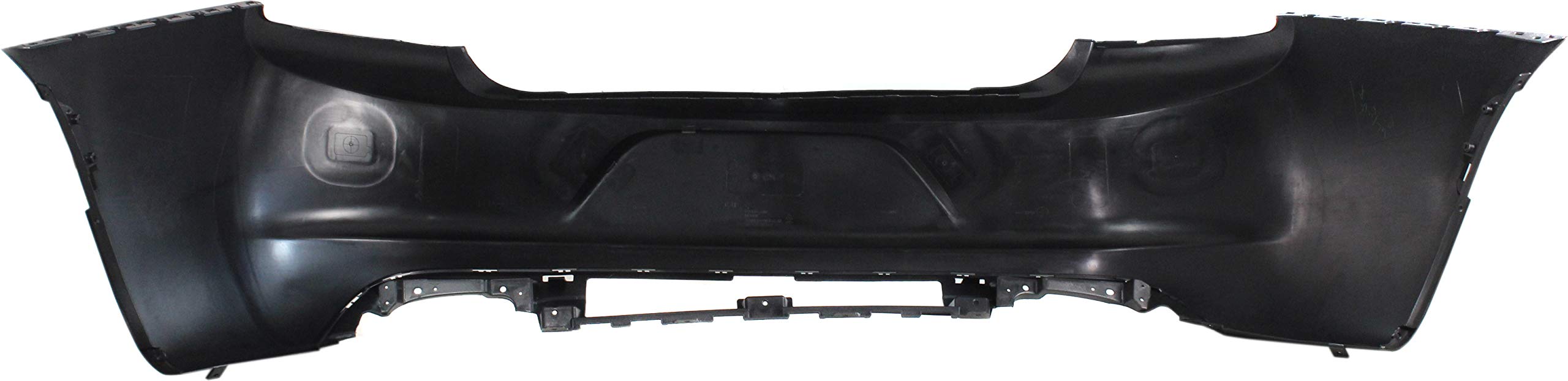 Evan Fischer Primed Rear Bumper Cover Compatible with 2015-2017 Dodge Charger | Perfect Fit Replacement for Accident Repair & Car Restoration