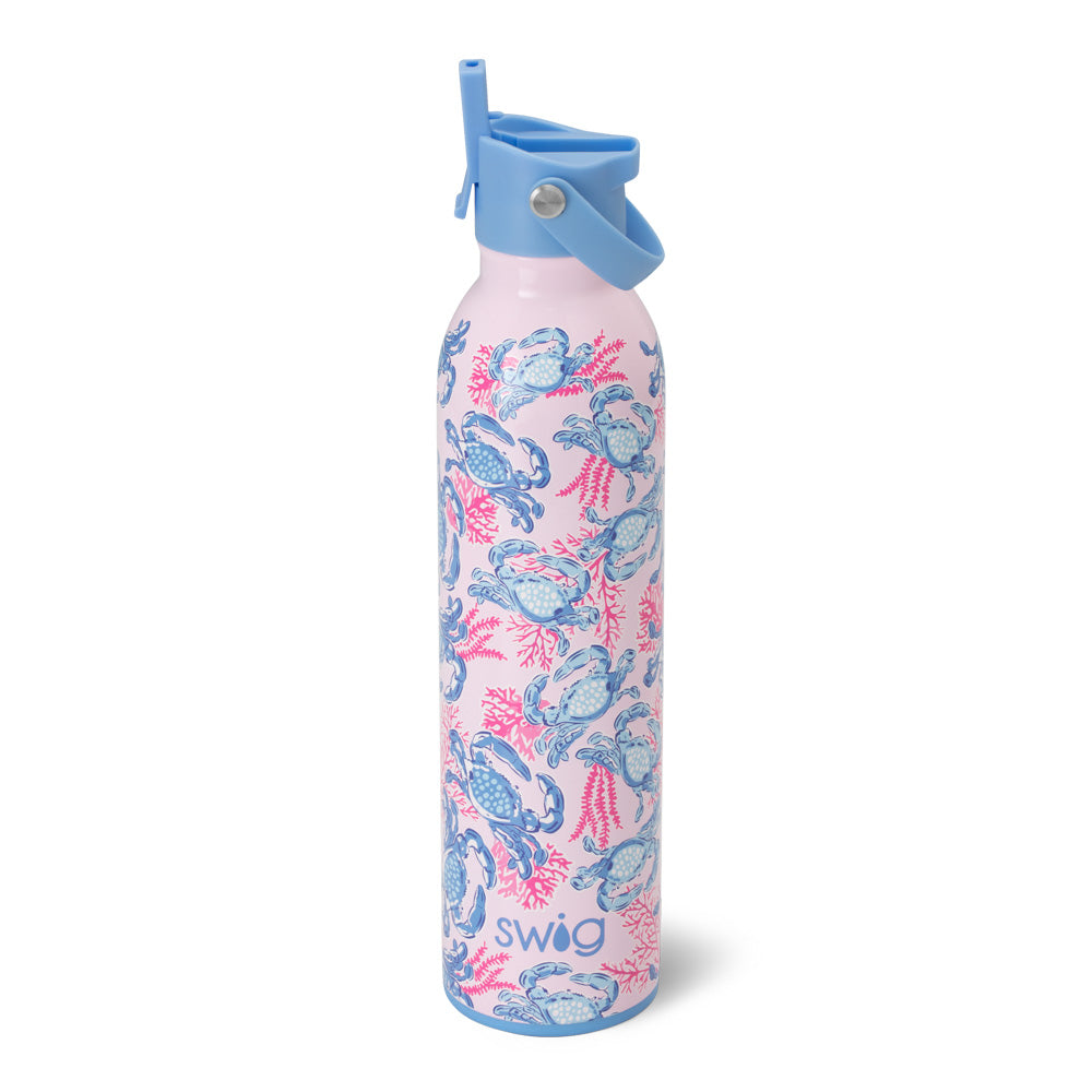 Swig Life 20oz Flip + Sip Water Bottle - Leakproof, Insulated Stainless Steel Tumbler for Coffee, Tea & Cold Drinks - Perfect for Gym, Office & Outdoor Adventures