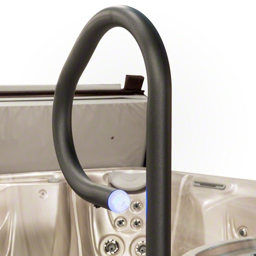 LED Lighted Spa Side Handrail Cover Valet - Non-Slip Bath Safety Handle for Elderly & Disabled - Perfect for Bathtub, Shower, and Pool Accessibility