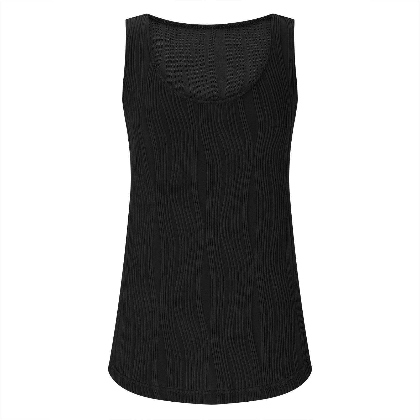 Women's Dressy Tank Tops - Sleeveless Textured Blouses for Work | Flowy Business Casual Shirts | Trendy Summer Tops for Office & Weekend Wear