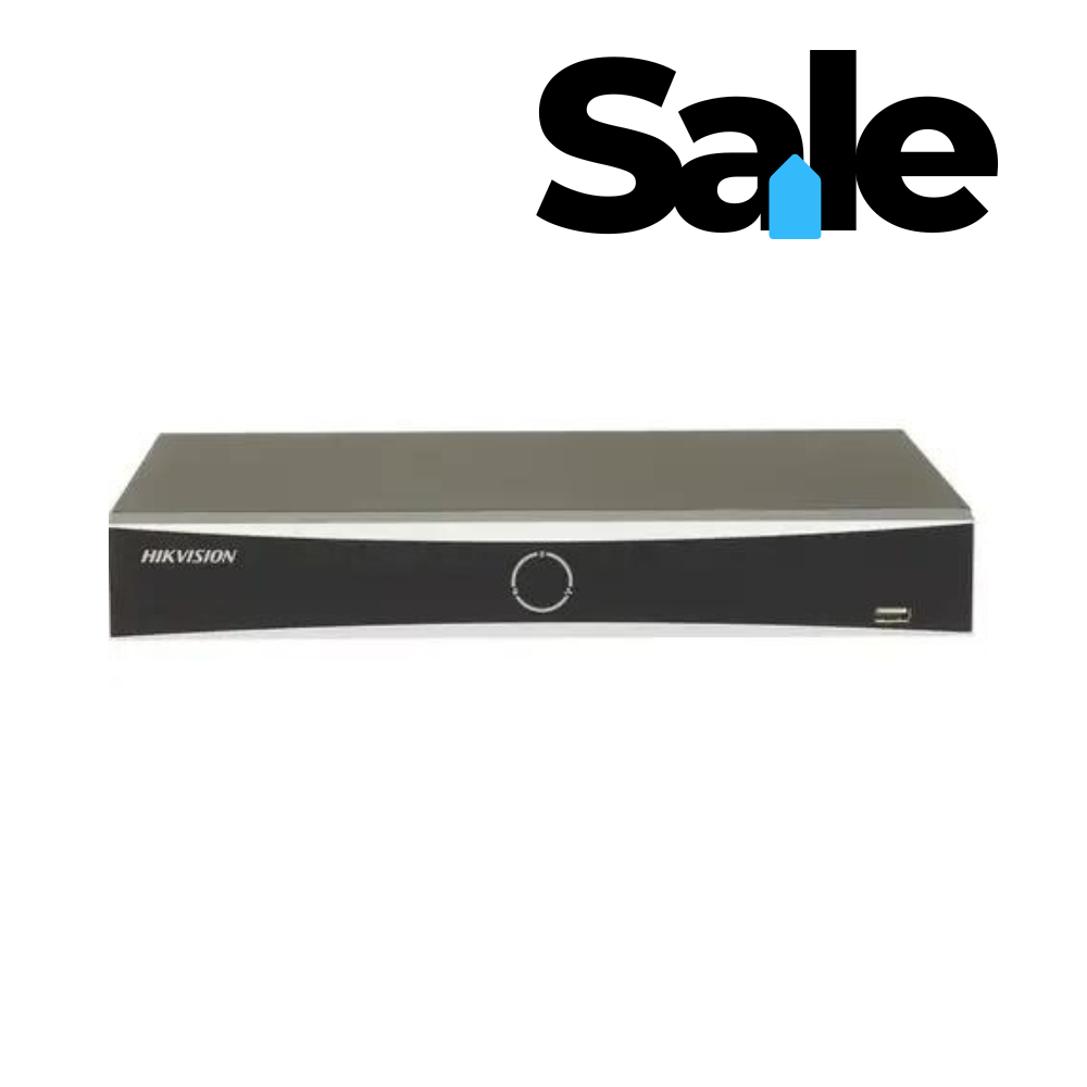 DS-7608NXI-K1/8P 8 Channel 4K NVR with HDMI & PoE - Home & Business Security Surveillance System