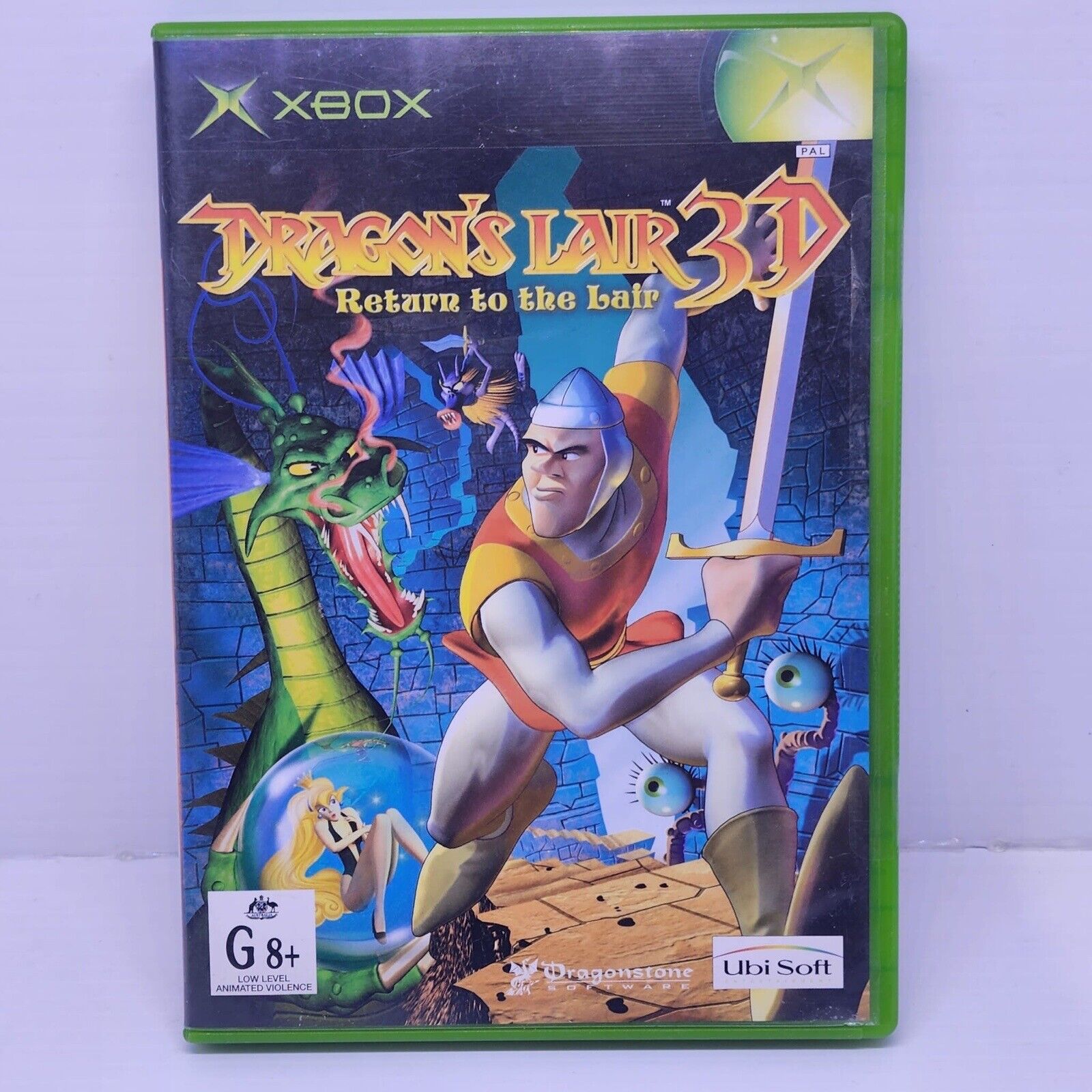 Dragon's Lair 3D: Return to the Lair - Original Xbox Game (Brand New & Sealed) - Perfect for Retro Gaming Collectors & Classic Arcade Fans