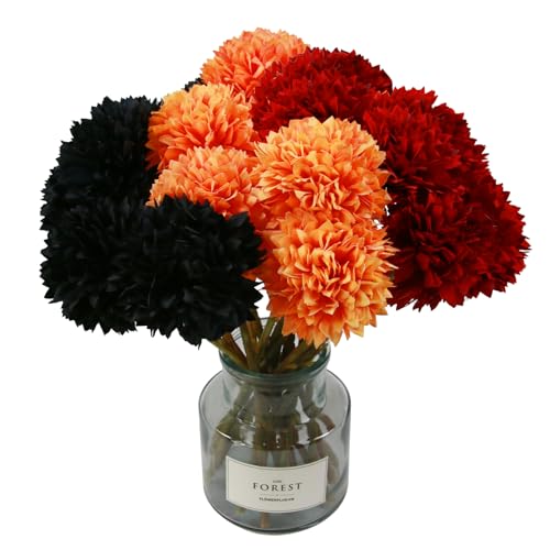Black, Red, Orange