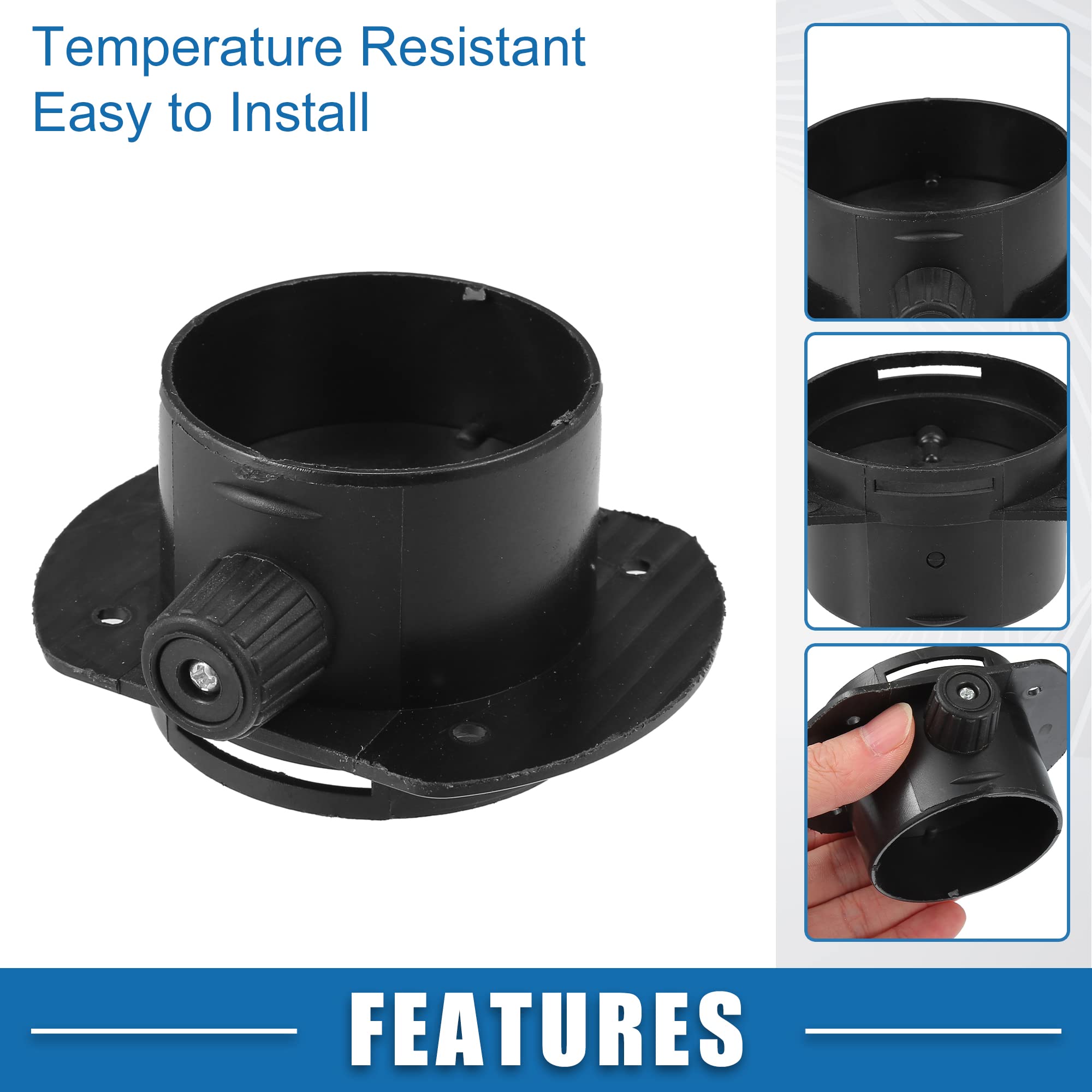 Universal Car Air Duct Connector - 2.36