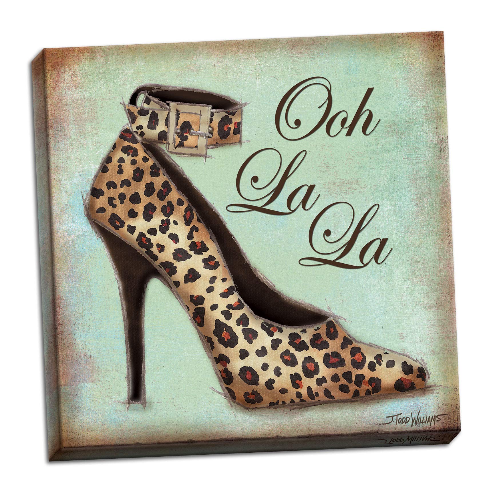 Stylish Canvas Exotic Animal Print Shoes - French Parisian Fashion Trend for Women & Men | Modern Art Design 12x12 | Perfect for Casual Wear, Street Style & Fashion Outfits