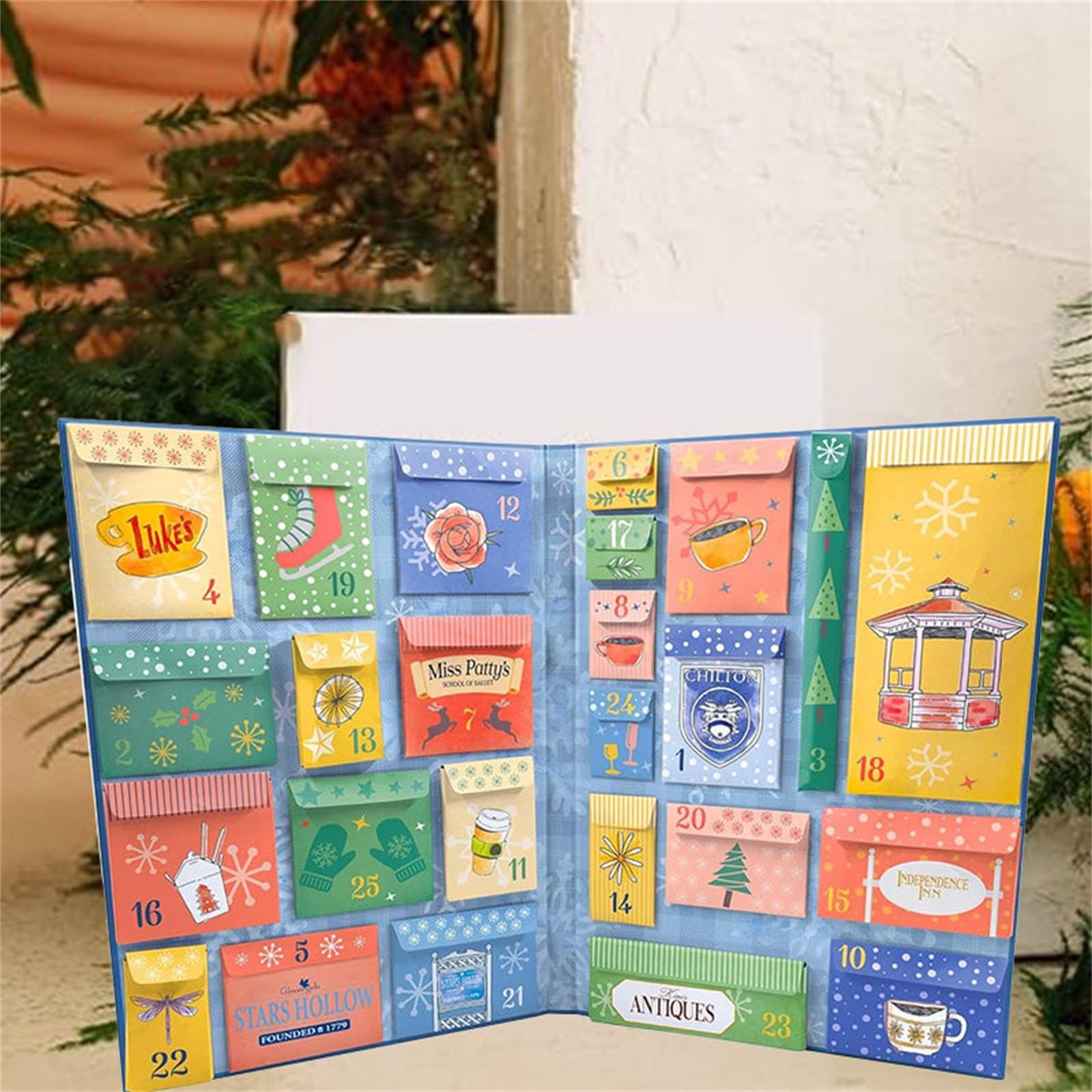Gilmore Girls Advent Calendar 2024 - 24 Days Christmas Countdown Calendar for Fans, Perfect Holiday Gift for Women, Best Friends & Adults - Great for Christmas Decorations & Gift Exchanges (1 Piece)