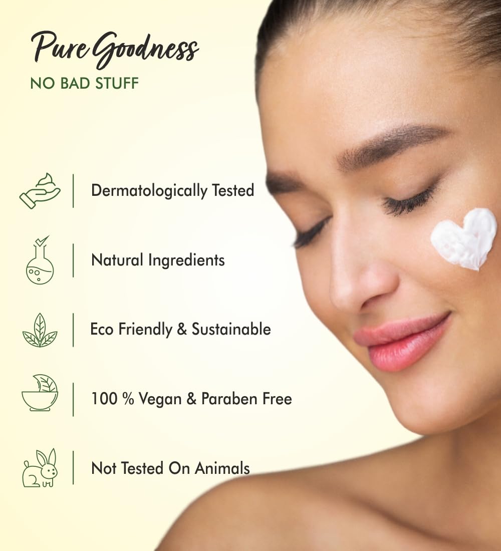 THE LOVE CO Aloe Vera & Tea Tree Oil Gel - 250ml | Natural Acne Treatment & Skin Soothing Moisturizer | Hydrating Face and Body Gel for Dry, Sensitive Skin | Perfect for Daily Skincare Routine & Post-Sun Care