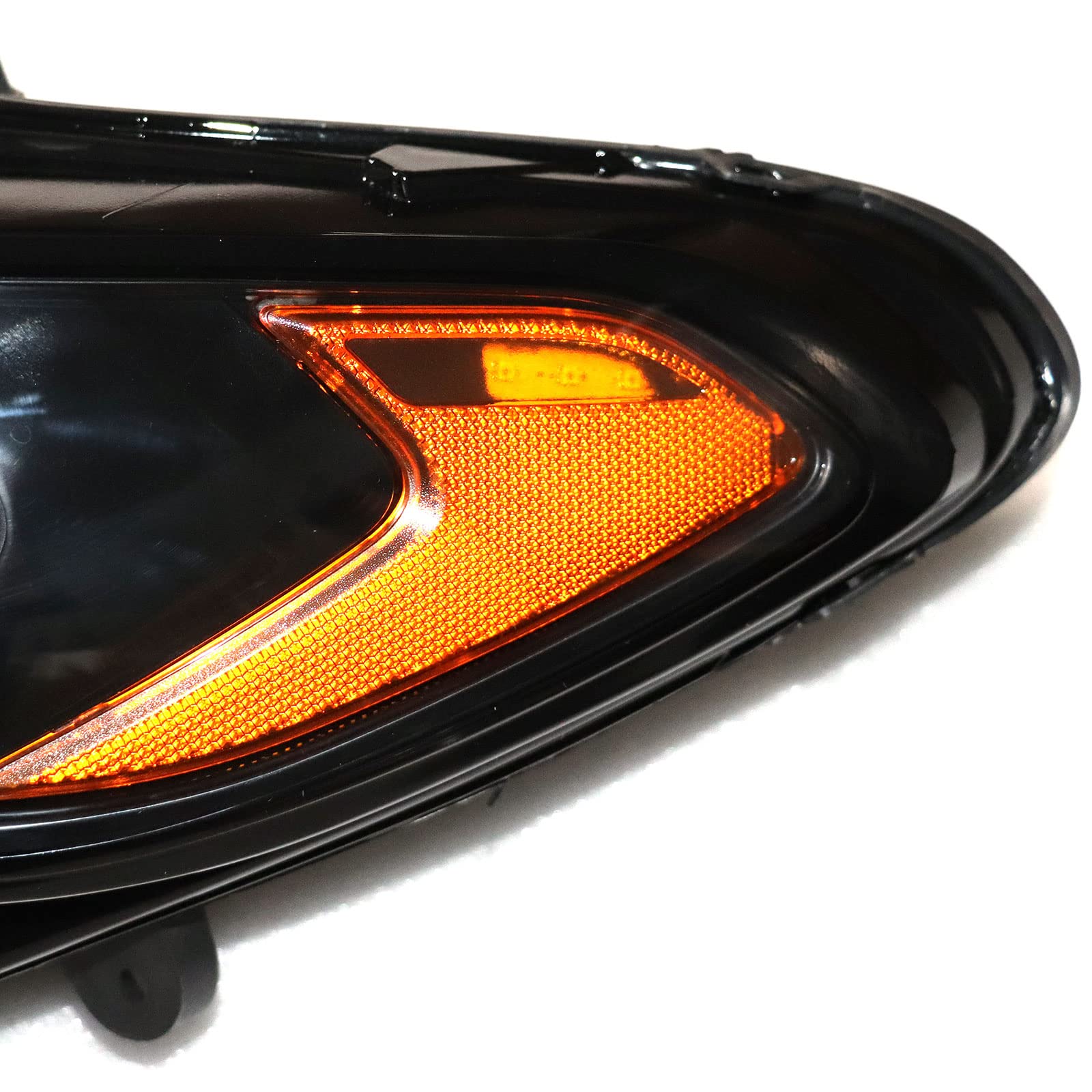 Ford Fusion Halogen Headlight Assembly - Left Driver Side (2013-2016 Models) | Black Housing | Part# FO2503304, DS7Z13008B | US Stock | Perfect for Night Driving & Foggy Conditions