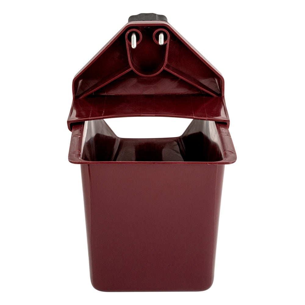 Premium Bar Lux Red Bottle Cap Catcher with Built-in Opener - 9
