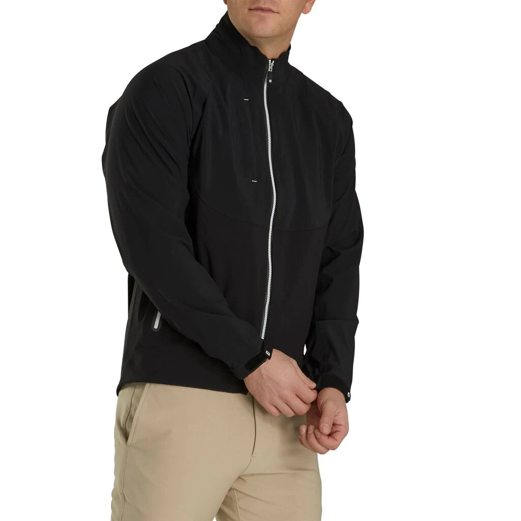 FootJoy DryJoys Tour LTS Men's Waterproof Golf Rain Jacket - Lightweight & Breathable for All-Weather Performance | Perfect for Golfing in Rain or Windy Conditions