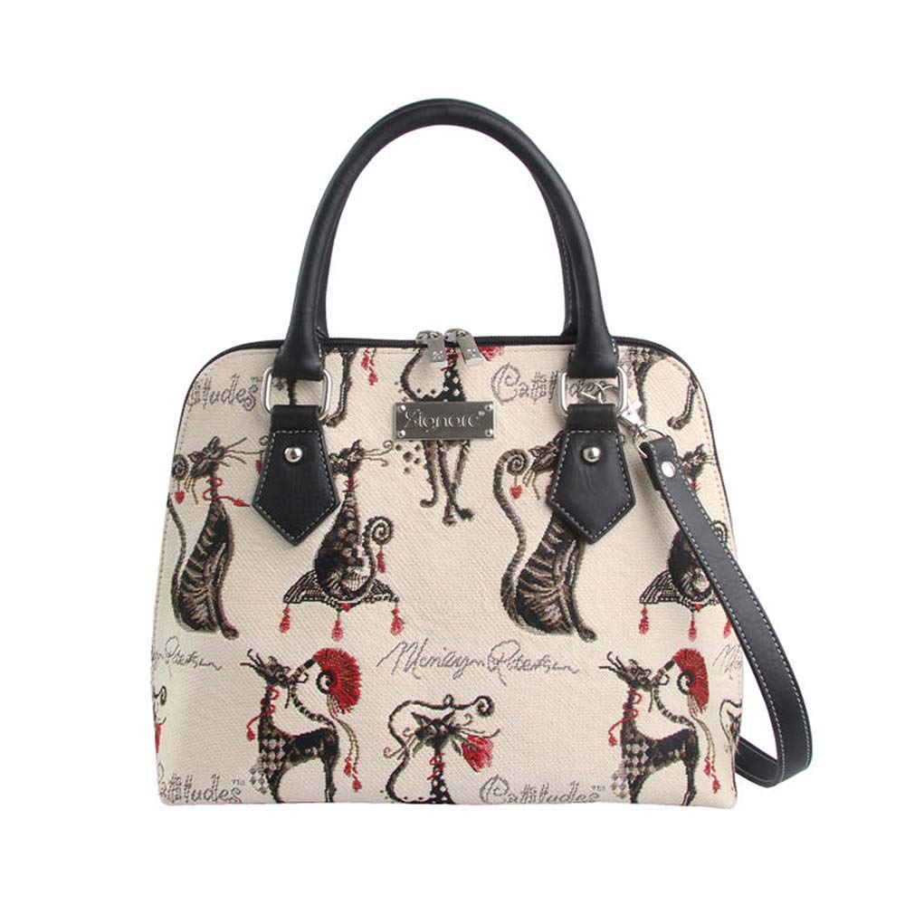 Signare Tapestry Handbag & Shoulder Bag for Women - Stylish Crossbody Purse with Adjustable Strap, Fashion Satchel for Girls & Teens | Perfect for Work, Travel & Daily Use