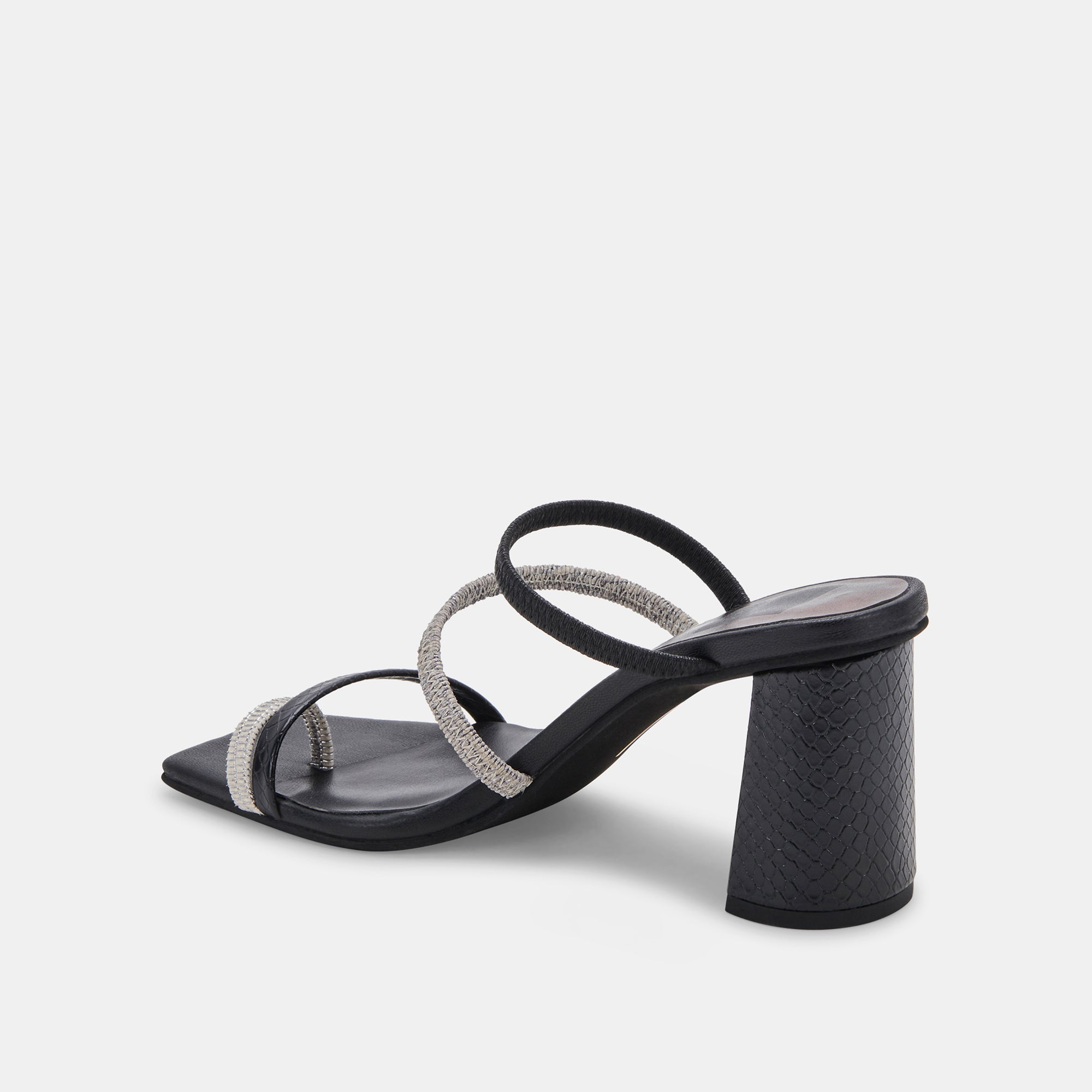 PRISMA HEELS ONYX STELLA - Elegant Black High Heels for Women | Perfect for Evening Parties, Weddings & Special Occasions