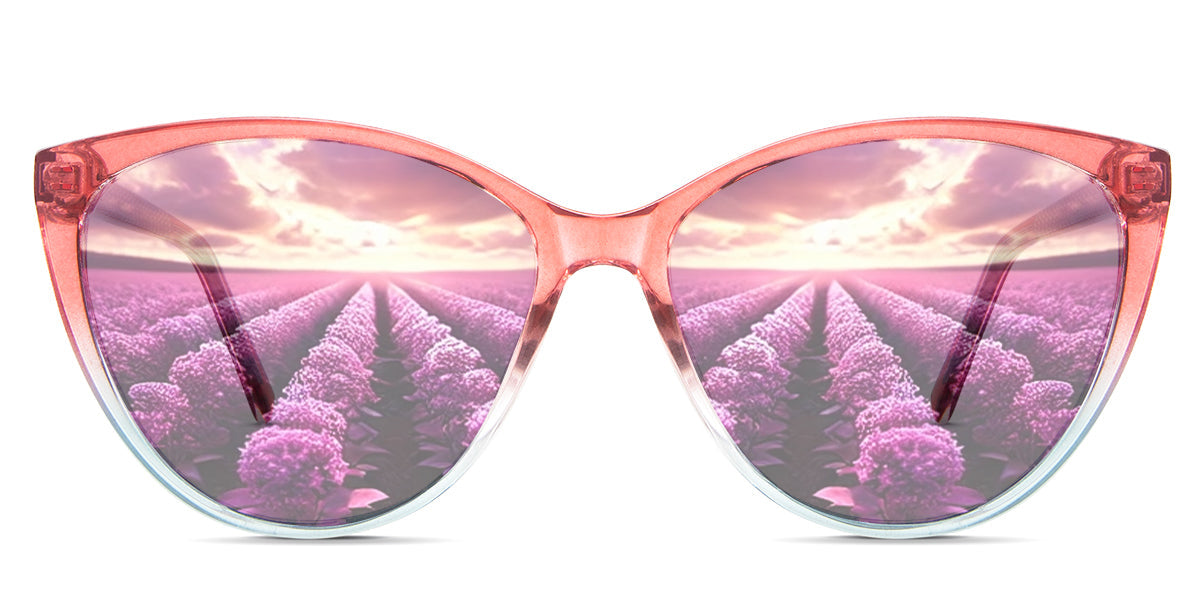 Zora Women's Prescription Tinted Glasses - Stylish & UV Protection for Reading, Driving & Outdoor Activities