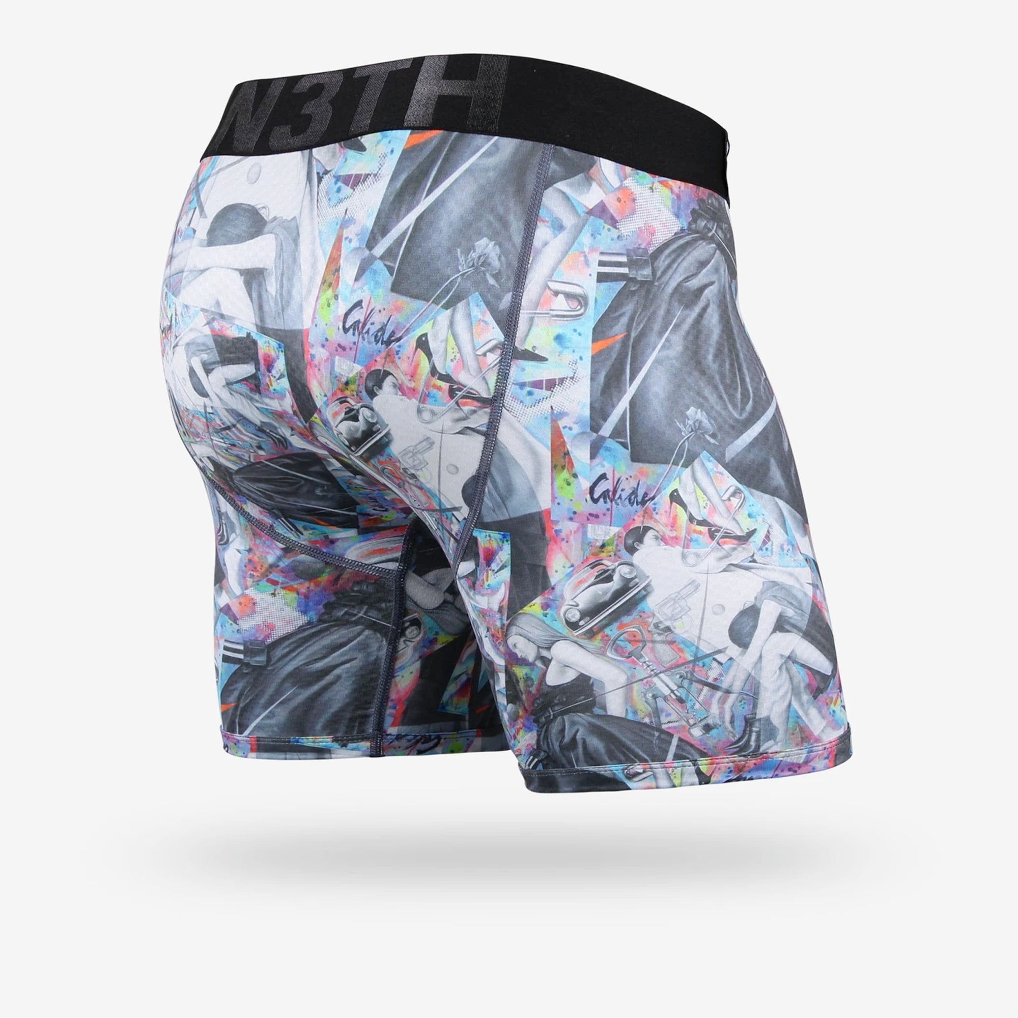 BN3TH Entourage Men's Boxer Briefs - Soft Breathable Underwear for All-Day Comfort | Perfect for Workouts, Travel & Everyday Wear