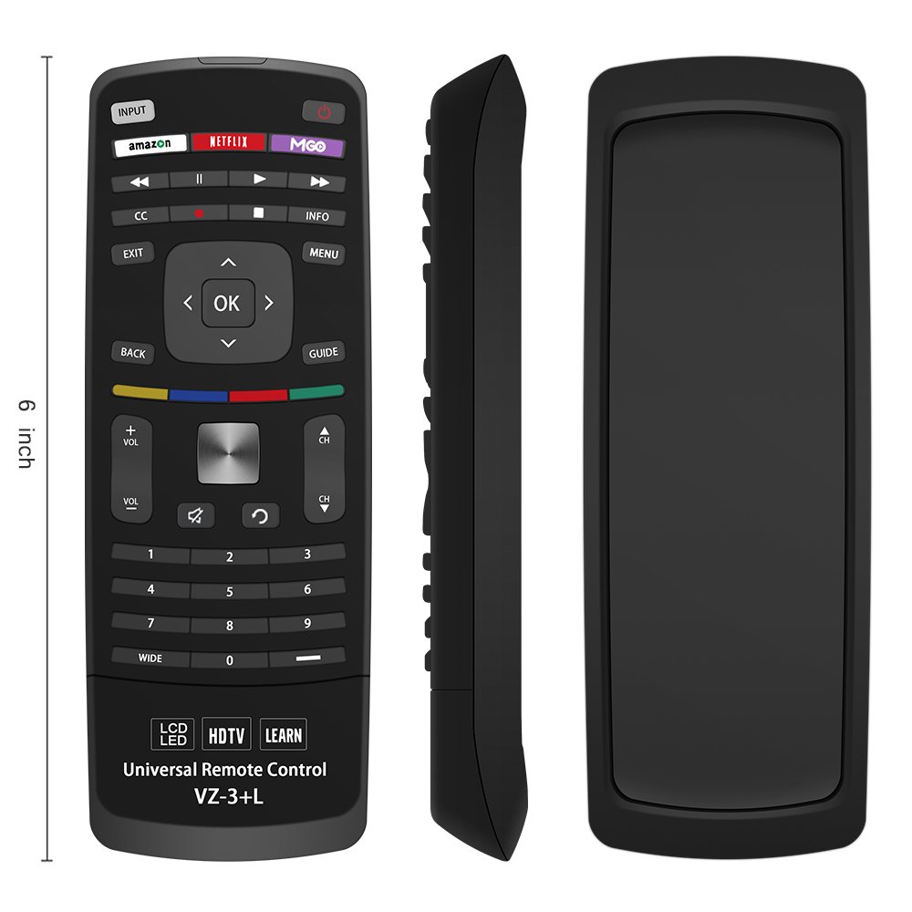 Universal VIZIO TV Remote Control - Compatible with All VIZIO Smart TVs & Devices | 1-Year Warranty | Perfect for Living Room, Bedroom & Home Theater Setup