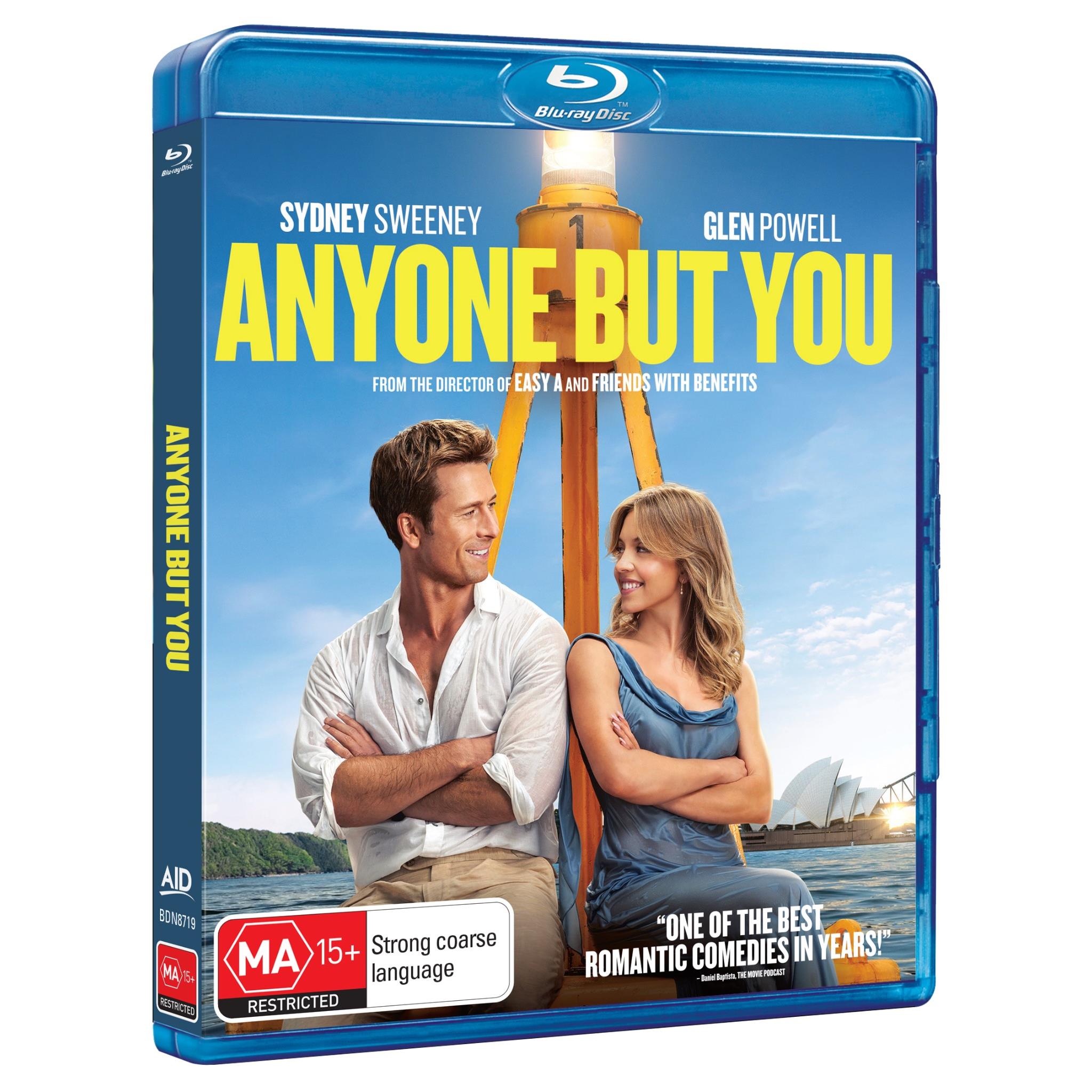 Anyone But You - System Collections Generic List1 System Object Blu-ray | Romantic Comedy Movie for Date Night & Home Entertainment