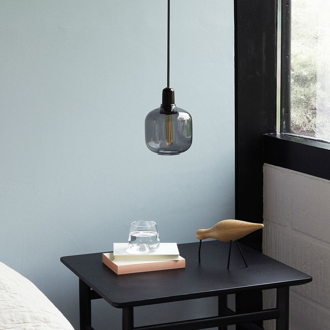 Modern Amp Pendant Lamp - Industrial Style Hanging Light Fixture for Kitchen Island, Dining Room & Bedroom Lighting | Dimmable Edison Bulb Compatible