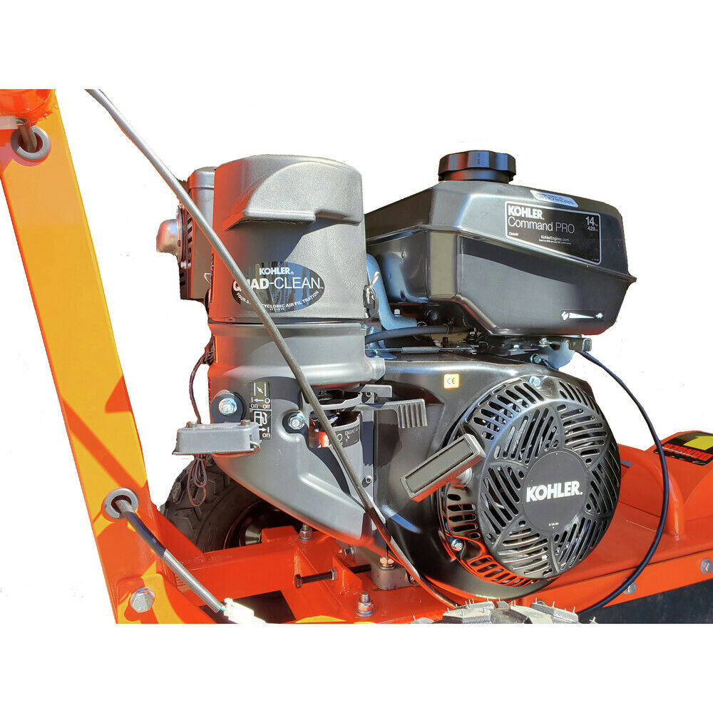 DK2 OPG777 12-Inch 14 HP CH440 Engine Stump Grinder - Heavy Duty Tree Stump Removal Machine for Landscaping, Yard Cleanup & Professional Use